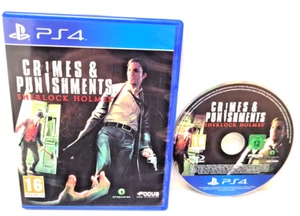 Crimes & Punishments Sherlock Holmes PS4 Playstation 4 EXCELLENT PS5 Compatible - Picture 1 of 9