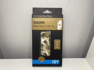 ISY Tempered Glass for Xiaomi Remi Note 12 4G/5G - New Condition - Unopened - Picture 1 of 3