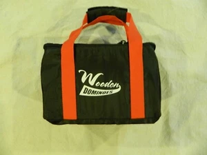 Crane XL Wooden Dominoes Family Fun Comes With Free Carry Bag - Picture 1 of 3