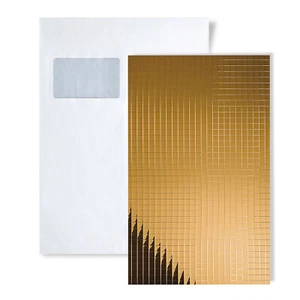 1 PIEZA MODELO WallFace S-27375 DIN A5 | Panel de pared patrón ORO 20X20 - Imagen 1 de 2