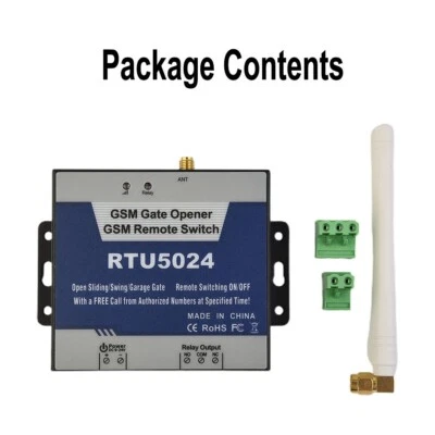 RTU5024 GSM Gate Opener Relay Remote Wireless Door Control 2G 3G 4G /New Version - Image 1 of 4