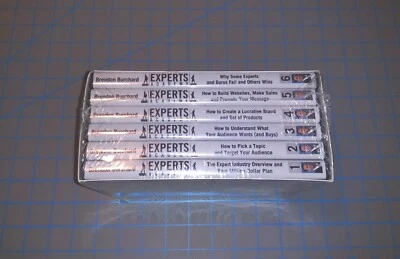Brendon Burchard Presents Experts Academy 6 Disc Audio Training Box Set Foto 1 de 4