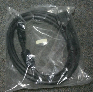 SVGA Anschlußkabel schwarz Sub-D Stecker 15 pol. - Sub-D Stecker 15 pol. ca. 2m - Bild 1 von 3