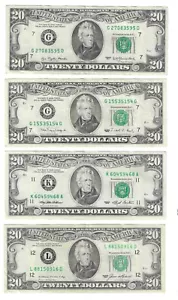 Series 1977, 1980 CHICAGO, 1993 DALLAS $20 YOUR CHOICE LOT M-21 - Picture 1 of 2