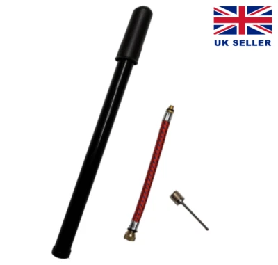 Bike Pump Portable Hand Air Inflator for Bicycle Tyres Balls Scooters Prams - Image 1 of 3