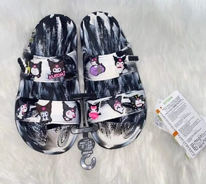 crocs marble sandals with charms - Size 9 Women - Picture 1 of 2