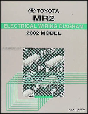 Manual De Diagrama De Cableado Eléctrico OEM Para Toyota MR2 2002 Nuevo - Imagen 1 de 2