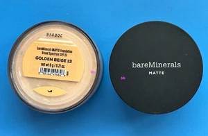 BareMinerals MATTE Foundation SPF15 6g/0.21 oz - GOLDEN BEIGE 13 100% Authentic - Picture 1 of 1