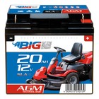 Rasentraktor  Aufsitzmher Batterie  BIG AGM 12V 20Ah ersetzt  18Ah 17Ah Rasenmher