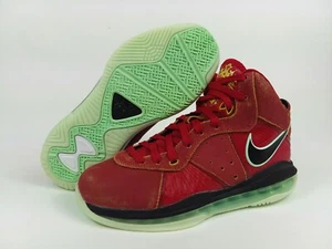Nike Lebron VIII 8 BG 'Empire Jade' Basketball GLOW SOLE Youth Size 6.5Y NEW - Picture 1 of 8