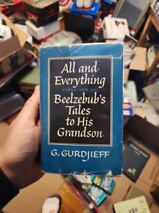 Beelzebub's Tales To His Grandson, by G. Gurdjieff, 1964 HC DJ, All & Everything - Picture 1 of 5