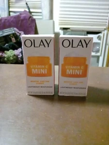 Olay Vitamin C Mini Face Moisturizer Cream - 0.5 fl oz - Two Boxes - Picture 1 of 1