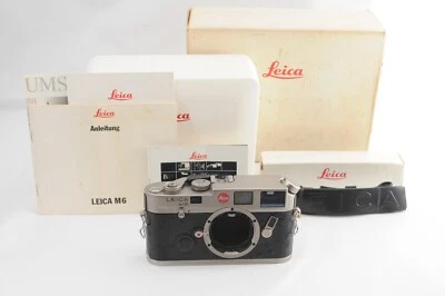 [N Mint in Box] Leica M6 Titan Titanium 0.72 Rangefinder Film Camera Japan M022 - Image 1 of 4