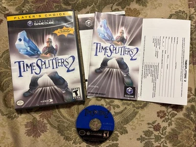 Time Splitters 2 (Nintendo GameCube, 2002) Complete In Box W/Intact Reg Card !! - Image 1 of 4