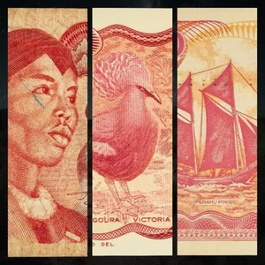 Indonesia 100 Rupiah Lot (3) – 1968 Gen. Sudirman, 1984, 1992 Uncirculated - Picture 1 of 7