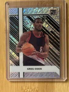 2024 Leaf Collective Multi-Sport Pro Set Greg Oden Silver Shimmer 1/1 - Picture 1 of 2