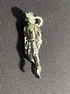 Dije colgante de buzo de plata de ley 925 3,6 gramos - Imagen 1 de 6