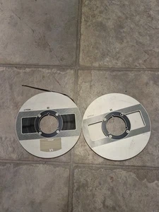 2 TDK METAL 10.5" REEL TO REEL TAKEUP REEL original. - Picture 1 of 2