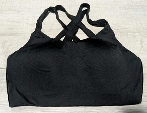Women’s Lululemon Air Support High Support Bra 34DD Black  - Picture 1 of 3