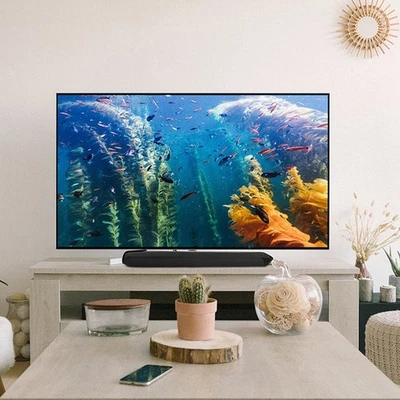 Dust Cover Case for Bose TV Speaker Soundbar 175 by 145 by 2 cm Black Fabric - Image 1 of 4