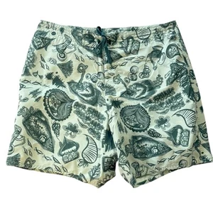 Paul Frank + Thomas Campbell Colab Vintage 2005 Mens Size M Green Swim Trunks - Picture 1 of 13