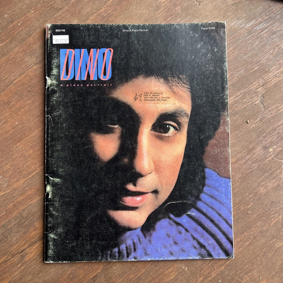 Dino Kartsonakis A Piano Portrait Songbook Piano arrangements 1987 Benson Music - Image 1 of 4