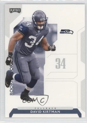 2006 Playoff NFL Playoffs Rookie David Kirtman #142 Rookie RC - Image 1 of 2