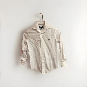 Lauren by Ralph Lauren Boys White Collared Shirt Size 8 Worn Once - Picture 1 of 5