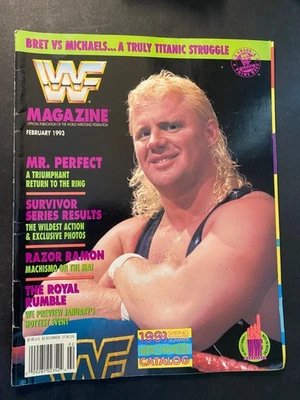 WWF Magazine (Mr. Perfect) - February 1993 - Image 1 of 2