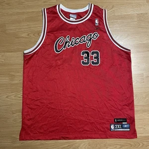 Camiseta deportiva de baloncesto vintage Reebok Classics Scottie Pippen Chicago Bulls #33 XXL - Imagen 1 de 5