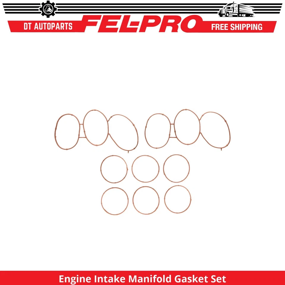适用于 2001 年福特 Explorer Sport Trac 发动机进气歧管垫圈套装 Fel-Pro — 第 1/1 张图片