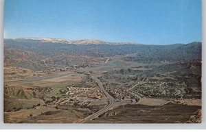Vista aérea de la comunidad de Santa Clarita de California postal - Imagen 1 de 2