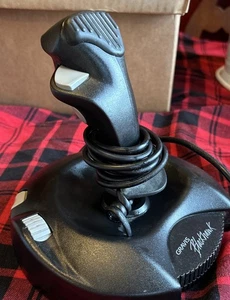 Gravis BlackHawk Joystick PC Rapid Fire Flight Controller Tested And Works - Picture 1 of 4