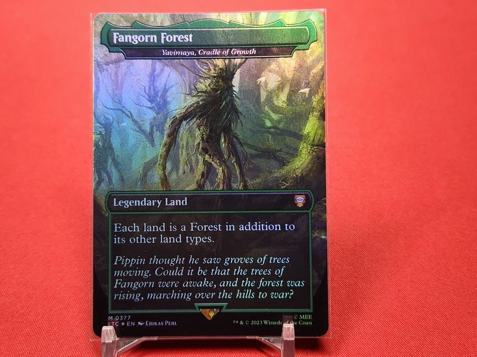 Fangorn Forest - Yavimaya, Cradle of Growth Commander: the Lord of the Rings: NM - Image 1 of 1