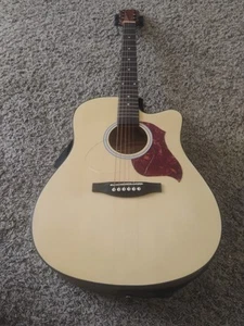 41-Inch Cutaway Acoustic Guitar Starter Kit - READ DESC & VIEW PICTURES - Picture 1 of 21