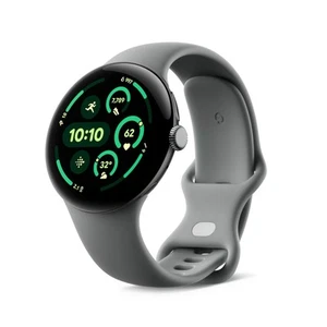 Google Pixel Watch 3 (45 mm) – smartwatch z Androidem z tętnem- szary - Zdjęcie 1 z 12