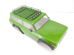 Redcat Racing GEN 8 Scout II V2 1/10 Crawler Body Green UPGRADED Roof Rack LEDs - Picture 1 of 9