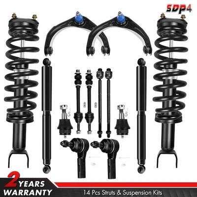Fits 2006 2007 2008 Dodge Ram 1500 4WD Front Struts & Control Arms & Sway Bars - Image 1 of 4