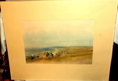 Degas Print Houses Upon Cliffs Overlooking A Bay паб David Daniels Shorewood - Изображение 1 из 4
