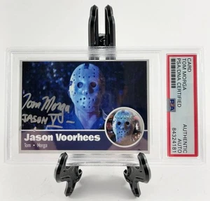Tom Morga Signed Friday The 13th Trading Card Auto PSA/DNA Encapsulated - Photo 1 sur 2