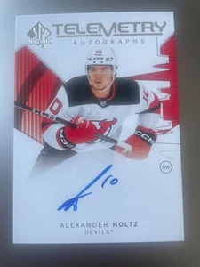 2024-25 Sp autentic ALEXANDER HOLTZ Telemetry autographs - Picture 1 of 2