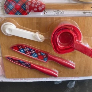 Feiertage Küchenhelfer Set 19-teilig Koch mit Farbe NEU - Bild 1 von 4