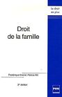 Droit de la famille by Granet, Frdrique, Hilt, Patrice | Book | condition good