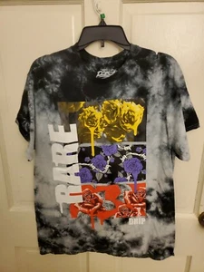 popular poison t shirt - large - Yellow/Purple/Red Roses - Rare Drip - Picture 1 of 5