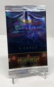 Splinterlands CCG SPLINTERFEST 2022 EVENT SEALED PHYSICAL CARD PACK - Picture 1 of 4