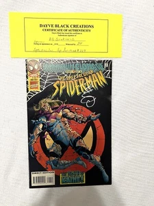 Signed The Spectacular Spider-Man 227 1995 Death Of KAINE Maximum Clonage Pt- NM - Picture 1 of 9