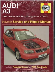 AUDI A3 1.6 1.8 PETROL & 1.9 DIESEL (1996-2003) OWNERS WORKSHOP MANUAL *NEW* - Picture 1 of 1