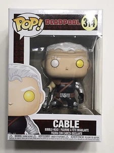 FUNKO POP! DEADPOOL #314 - CABLE VINYL FIGUR - MIT POPSCHUTZ (BRANDNEU) - Bild 1 von 6