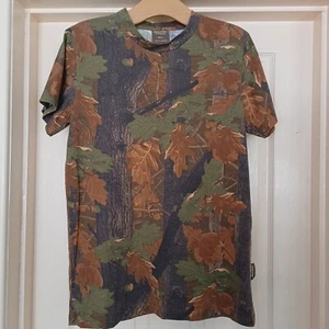 JACK PYKE SHORT SLEEVE T-SHIRT MENS S ENGLISH OAK EVO CAMO HUNTING CLOTHING - Picture 1 of 7