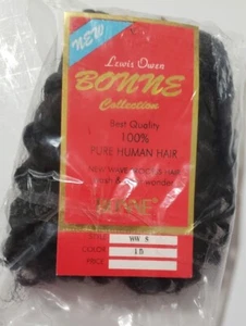 New Lewis Owen Bonne Collection Pure Human New Wave ProcessHair Wash and Wear. - Picture 1 of 7